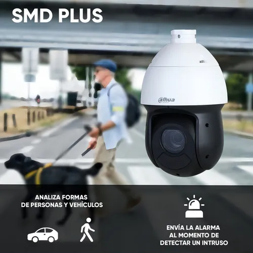 Cámara PTZ Dahua WizSense